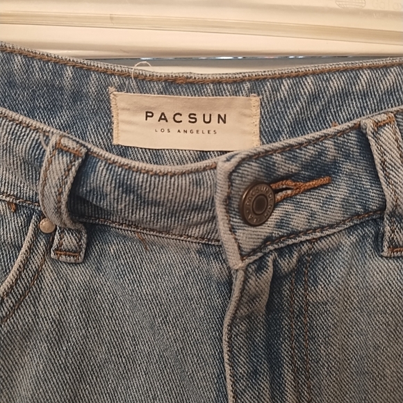 PacSun Light Blue Jean Shorts - Picture 4 of 6